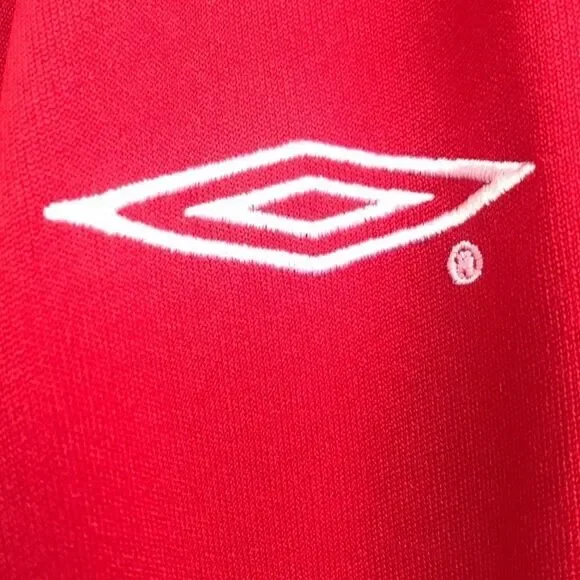 Umbro Soccer Red Team Canada Zippered Pullover XXL - Picture 8 of 12